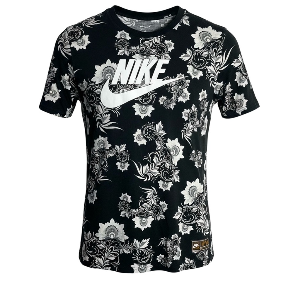 Nike Men’s (L) Ash Gray Floral Tee